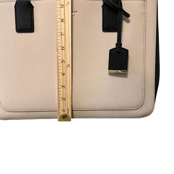 NWT Kate Spade Cameron Street Zooey Tote Purse Shoulder Bag Tusk Black T… - Picture 16 of 16